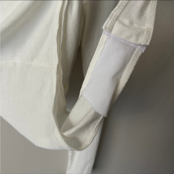 Reformation Long Sleeve Bustier Bodysuit in White Medium NWT FLAW - Picture 10 of 10